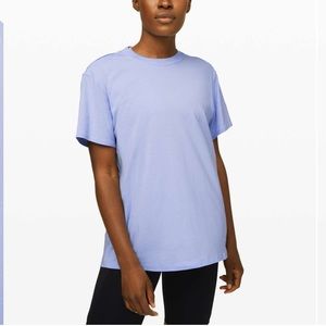 Lavender dusk boyfriend tee